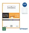 RECAMBIOS PAPYRUS-UNICOLOR10 -A4-160H-CUADRÍCULA 5MM-90G-SIN MARGEN
